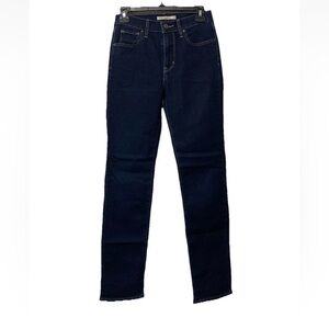 Levi 724 High Rise Classic Classic Dark Blue Women's Jeans